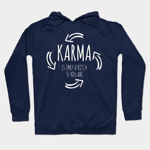 Yoga Karma Hoodie by Humorable